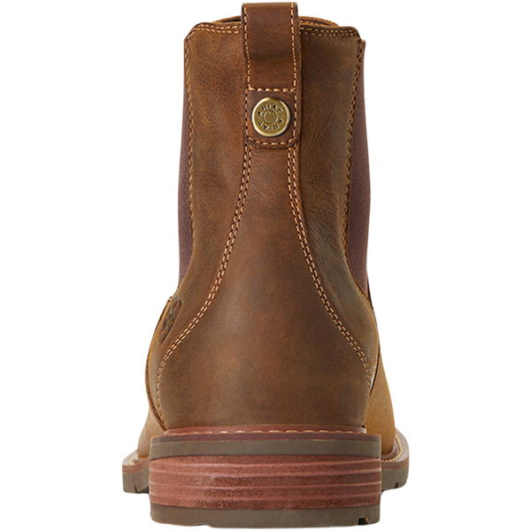 2026 Ariat Mens Wexford Waterproof Chelsea Boots 10034032 - Weathered Brown